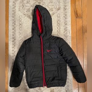 Boys Nike Jacket: red and black